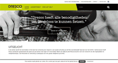 Desktop Screenshot of dresco.nl